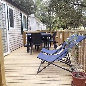  Camping Mobile-home 6 Places Camping Les Chênes Verts France